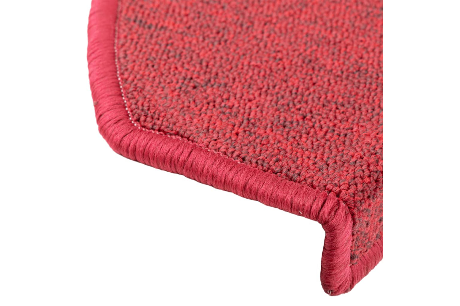 vidaXL 133889 Carpet Stair Treads 15 Pcs Bordeaux Red 65x24x4cm-6
