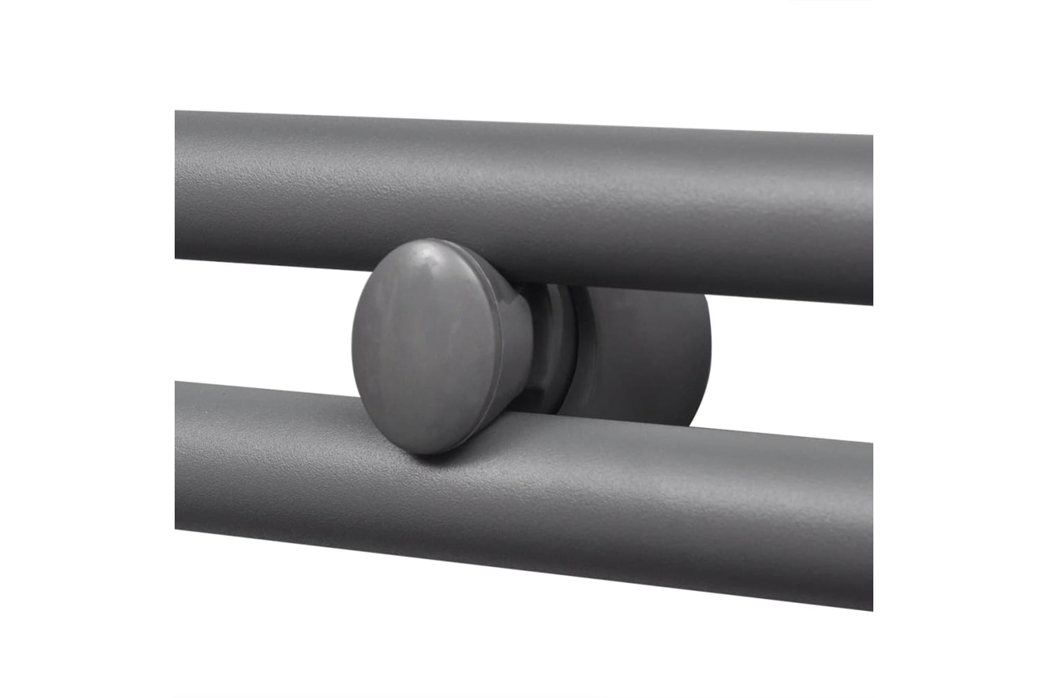 Vidaxl 141889 Grey Bathroom Central Heating Towel Rail Radiator Straight 500x764mm-4
