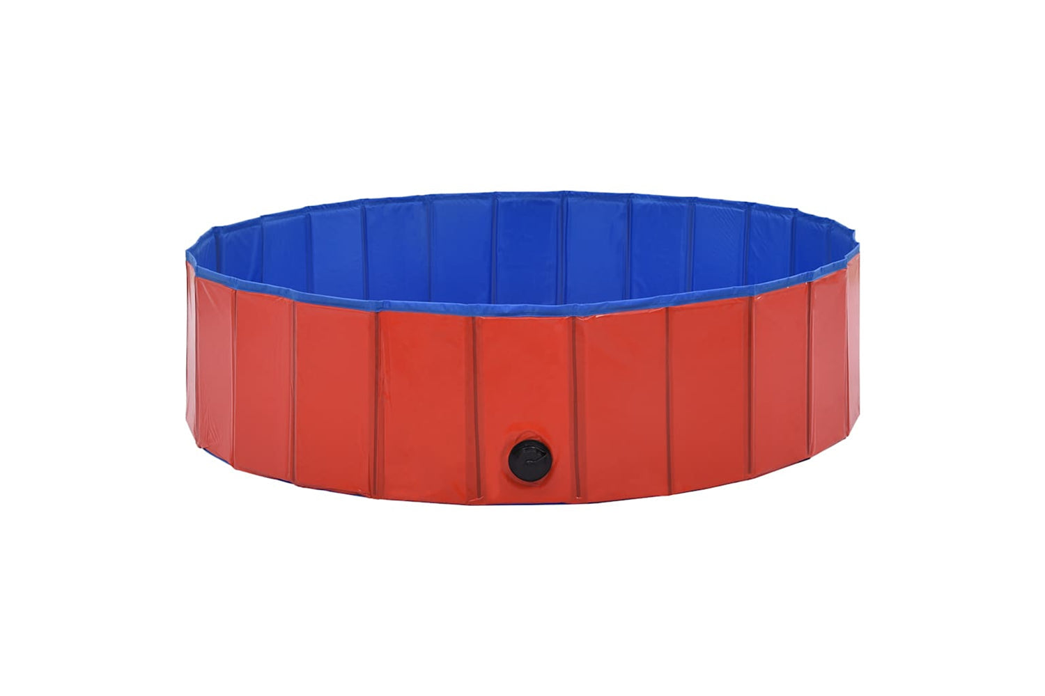vidaXL 170823 Foldable Dog Swimming Pool Red 120x30cm Pvc-3