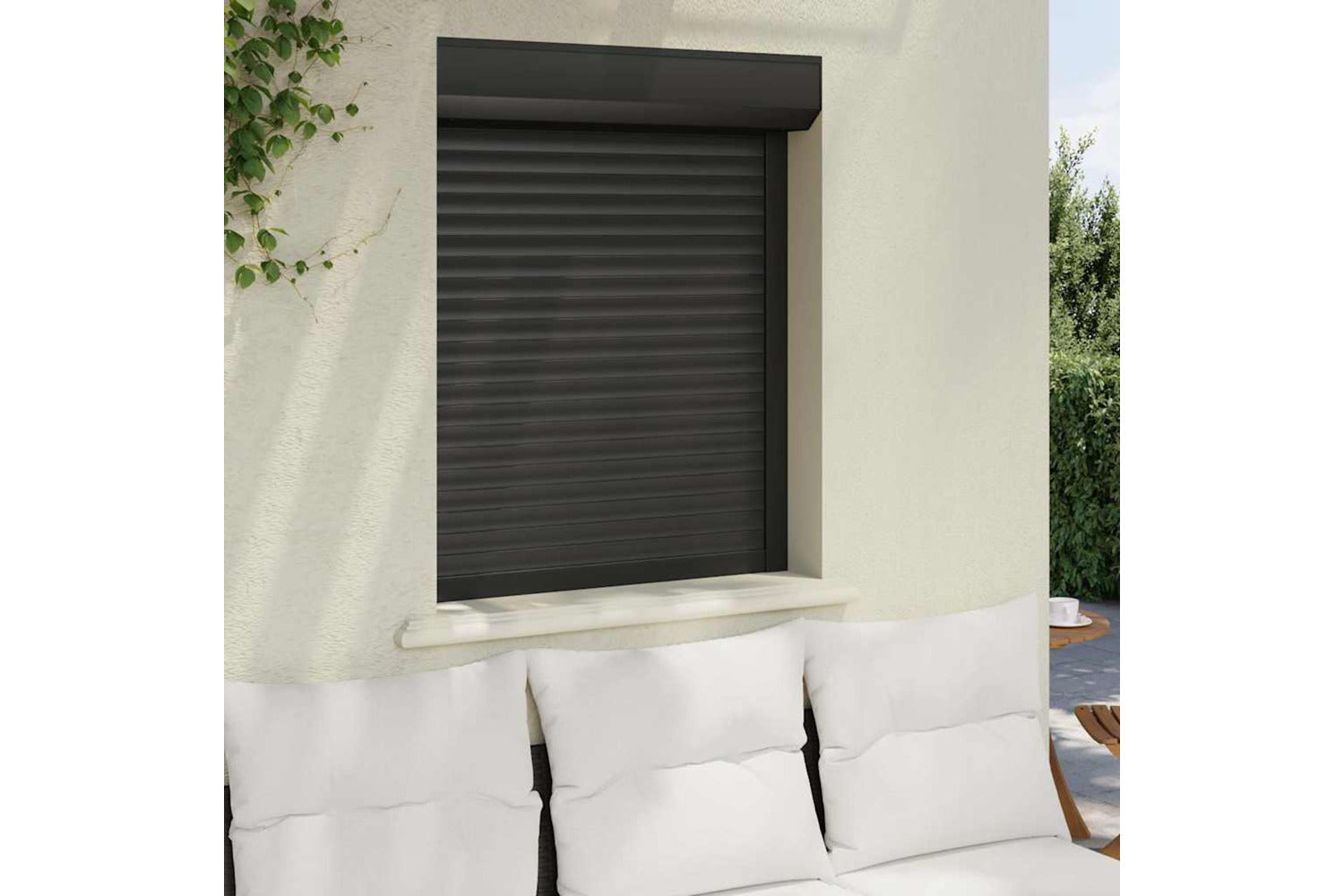Vidaxl Roller Shutter Aluminium 80x100 Cm Anthracite-3
