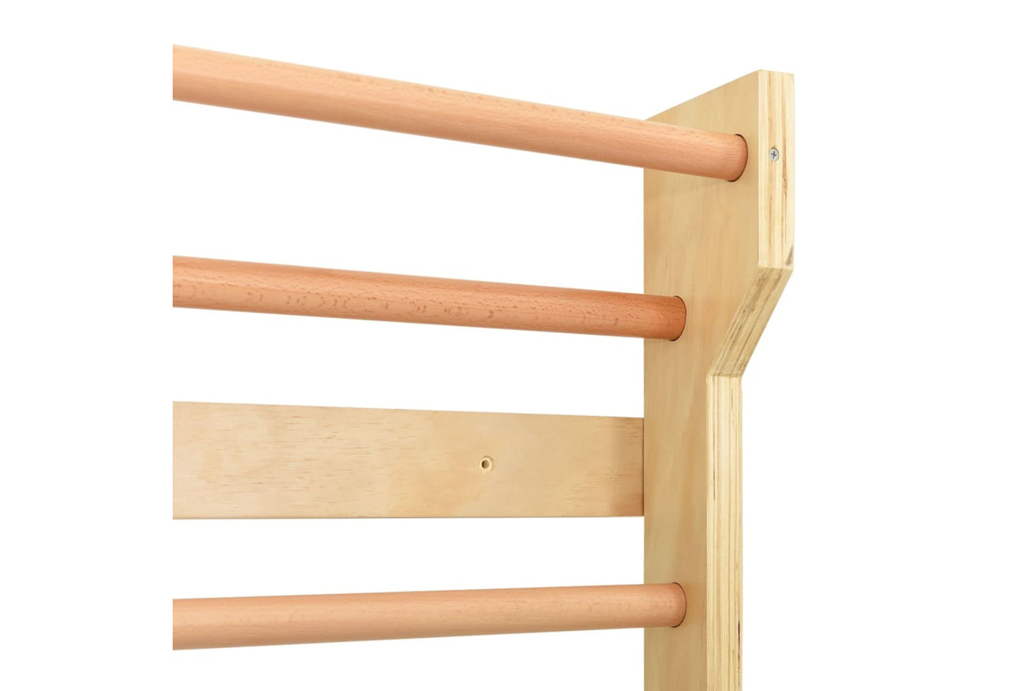 vidaXL 91787 Wall Bar 80x15.8x195cm Wood-5