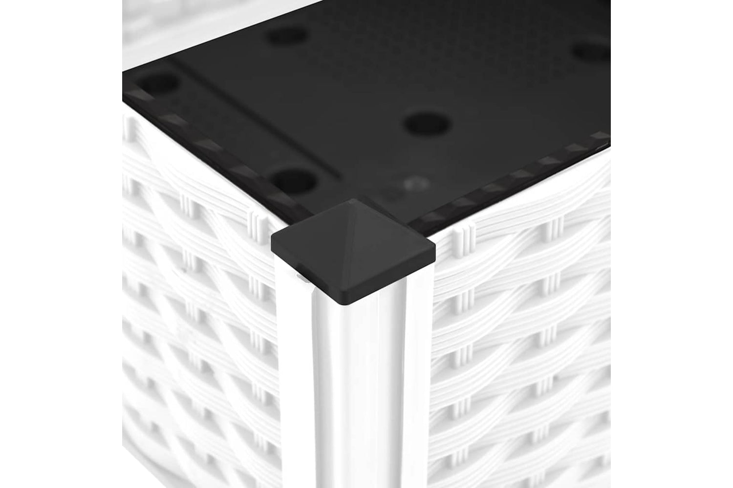 vidaXL Raised Bed 160x40x23cm Polypropylene-7