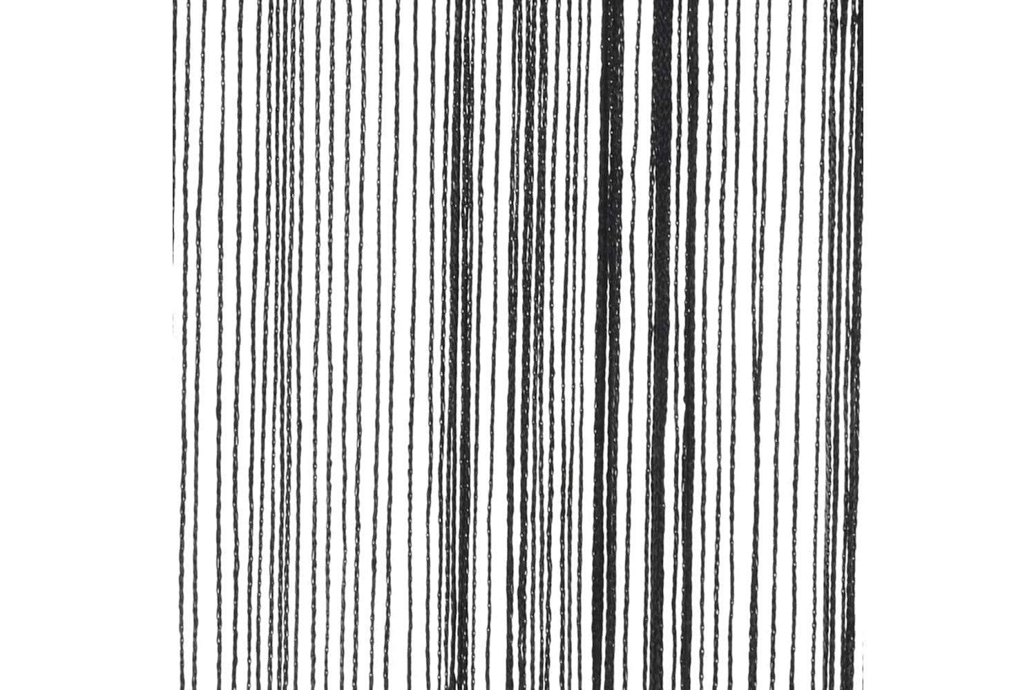 vidaXL 132401 String Curtains 2 Pcs 140x250cm Black-7