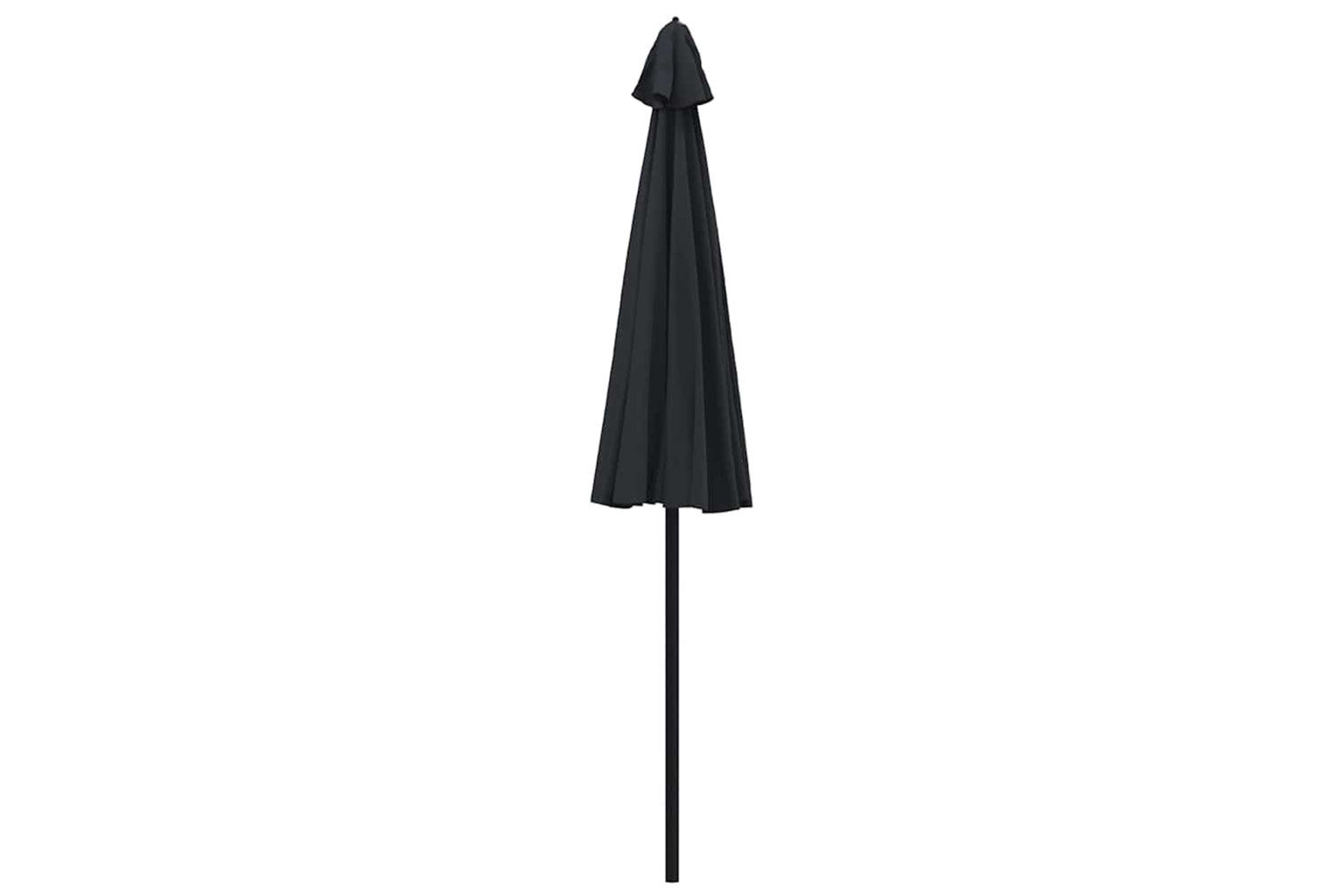 vidaXL 47310 Outdoor Parasol With Aluminium Pole 270cm Black-3