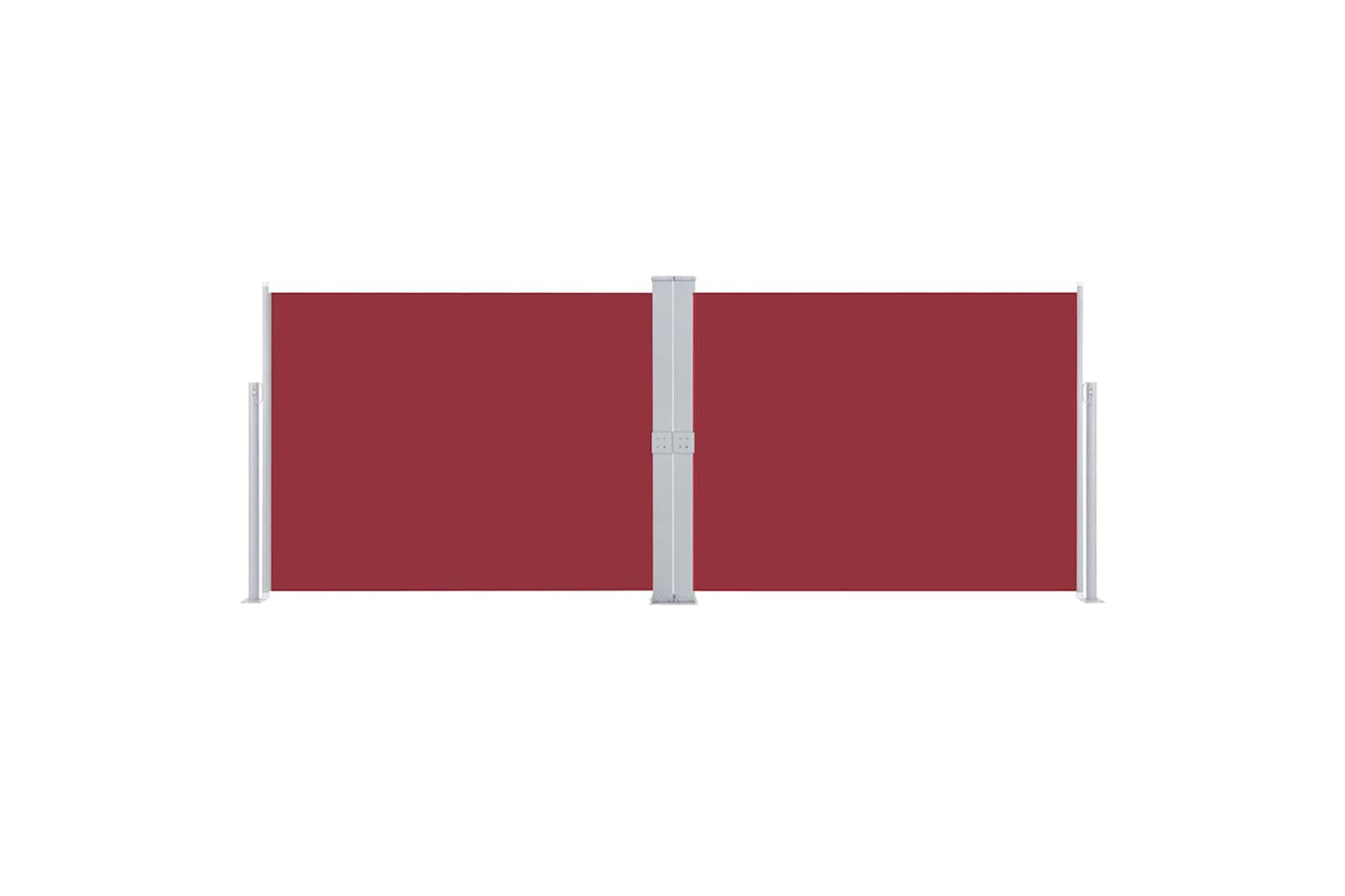 vidaXL 48489 Retractable Side Awning Red 140x1000cm-2