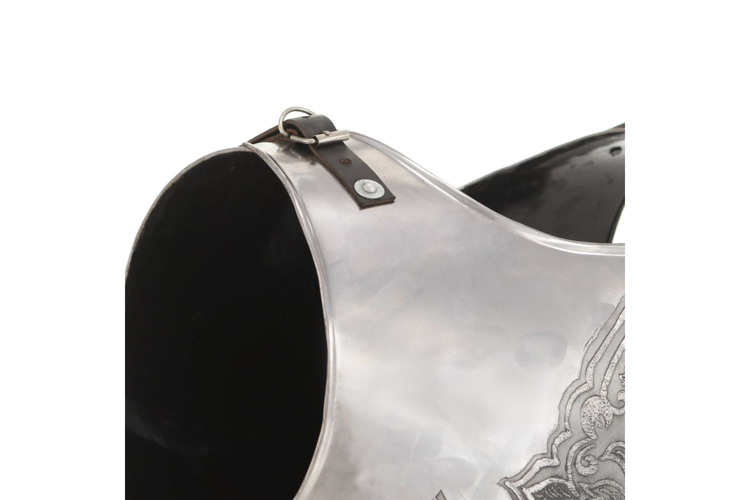 Vidaxl 286219 Medieval Knight Body Armour Cuirass Replica Larp Silver Steel-7
