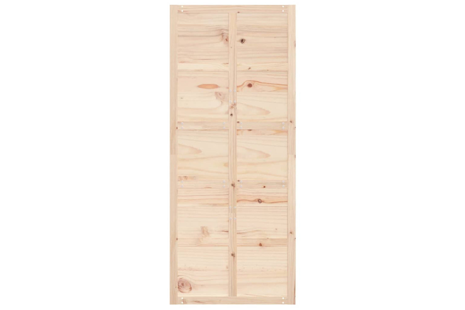 Vidaxl Barn Door 90x1.8x214 Cm Solid Wood Pine-3