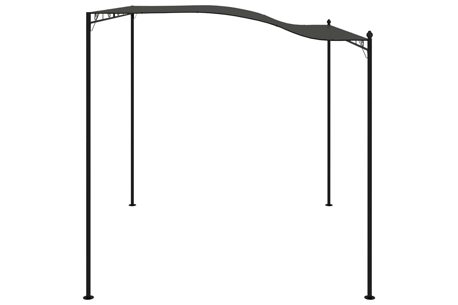 Vidaxl Sunshade Awning 3x2.4 M Anthracite-5