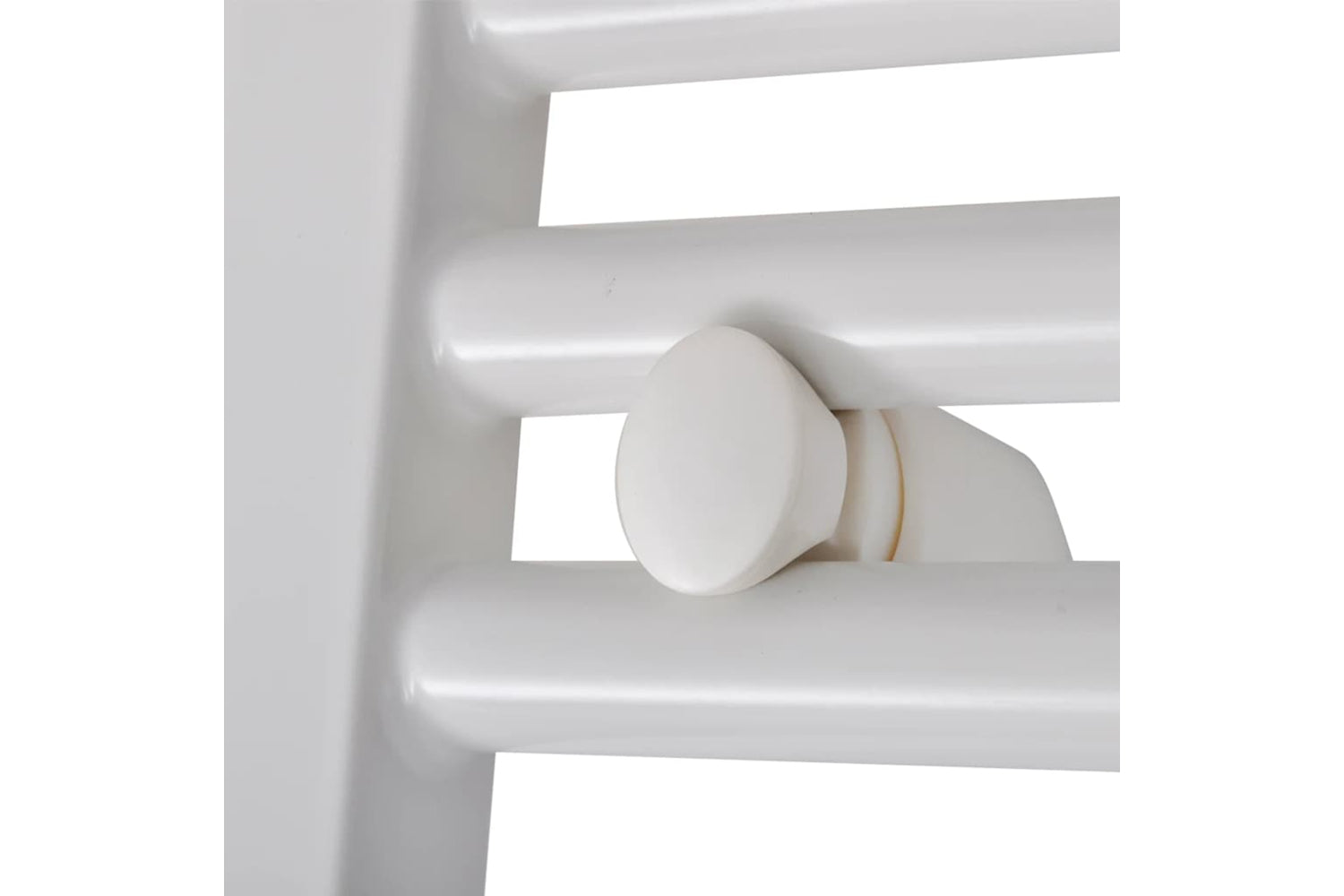 vidaXL 140840 Bathroom Central Heating Towel Rail Radiator Straight 480 X 480mm-4