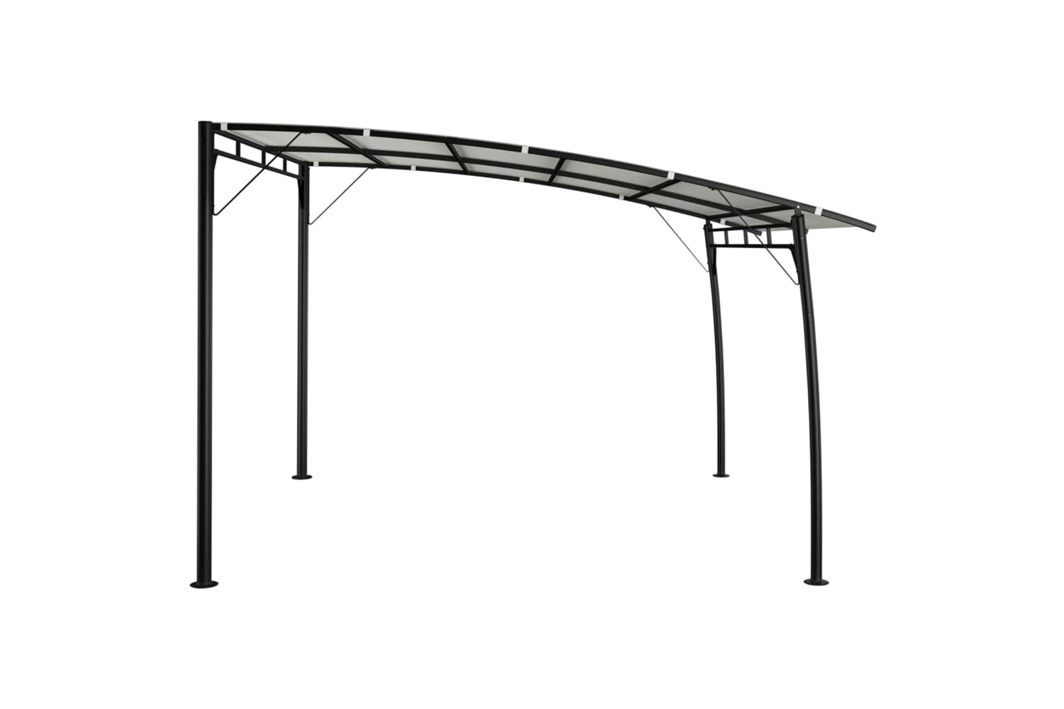 Vidaxl 47975 Garden Sunshade Awning 3x3x2.55 M Cream-3