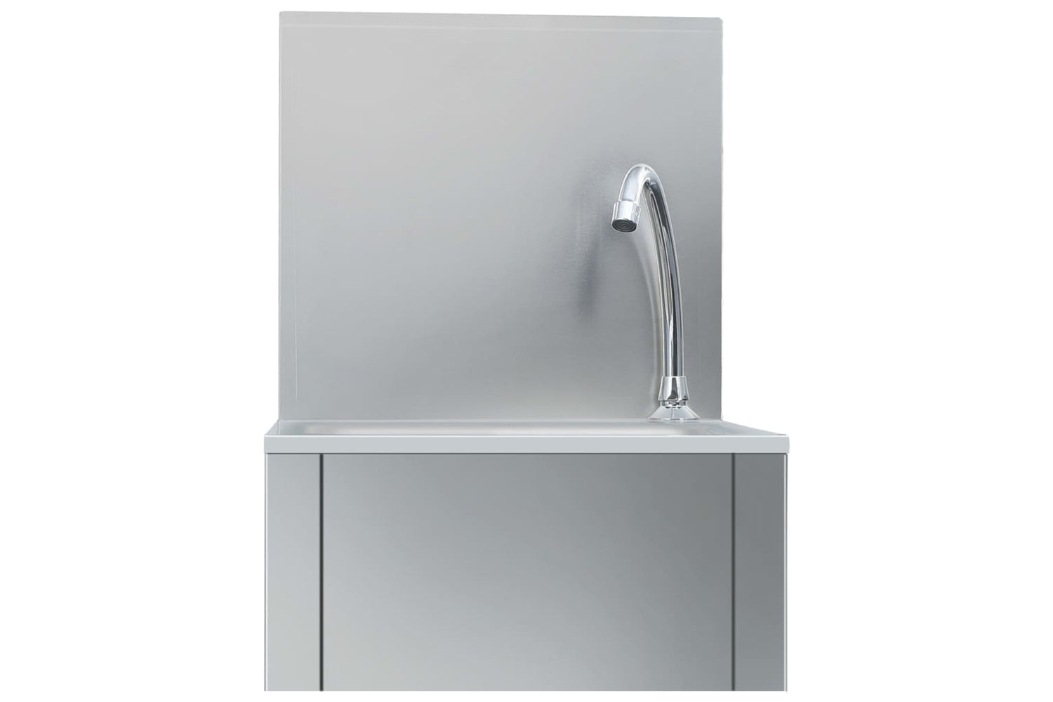 Vidaxl 51114 Hand Wash Sink With Faucet And Soap Dispenser Stainless Steel-6