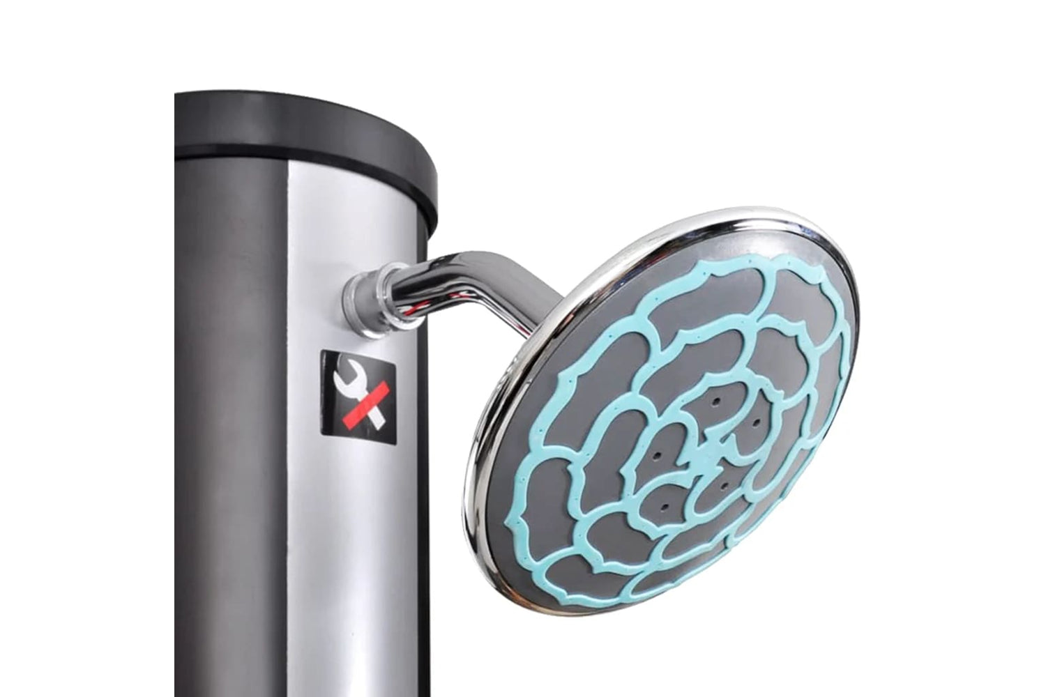 Vidaxl 92391 Outdoor Solar Shower With Shower Head And Faucet 40 L-9