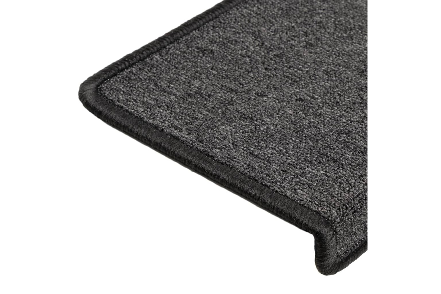 vidaXL Carpet Stair Treads 15 Pcs 65x21x4cm Anthracite-5