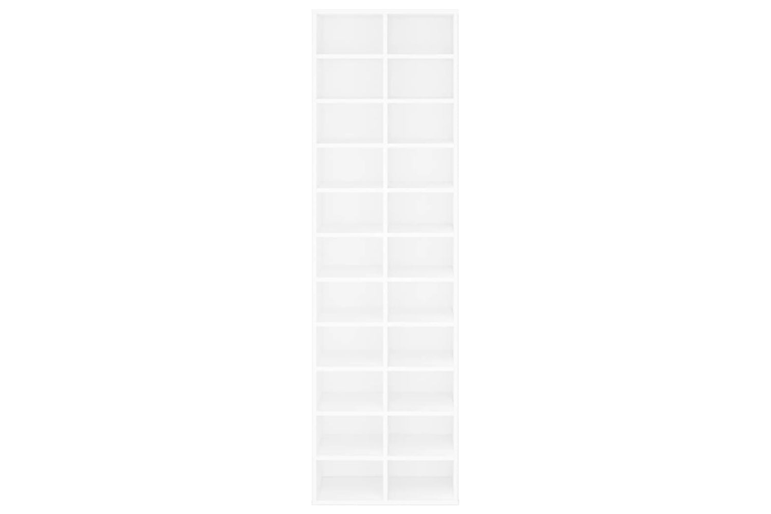 vidaXL 800369 Shoe Cabinet White 54x34x183cm Engineered Wood-3