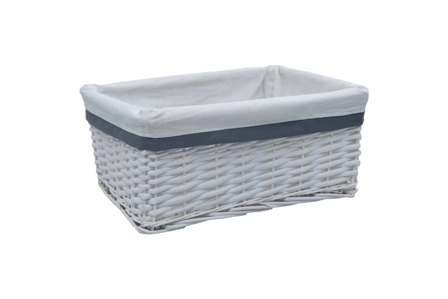 Vidaxl 286976 3 Piece Nesting Basket Set White Willow-6