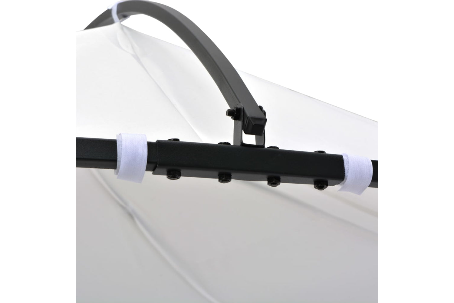 vidaXL 310030 Gazebo 300x290cm White Round-3
