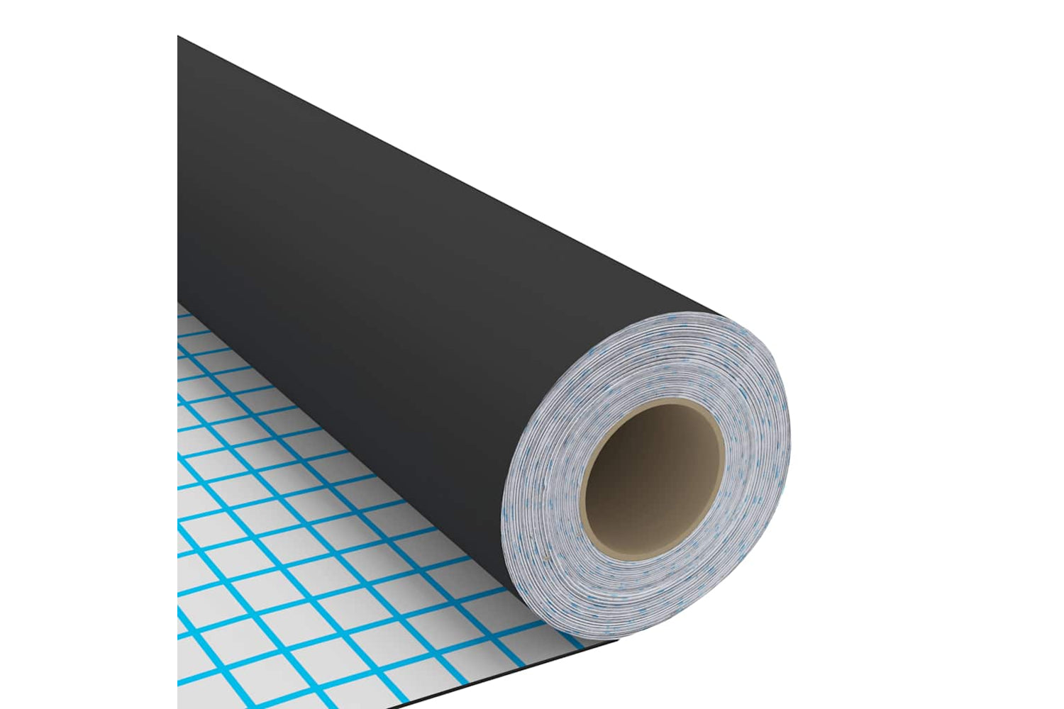 vidaXL 146123 Self-adhesive Furniture Film Black 500x90cm Pvc-3