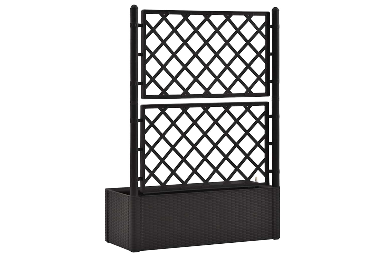 Vidaxl 313969 Garden Raised Bed With Trellis And Self Watering System Anthracite-5