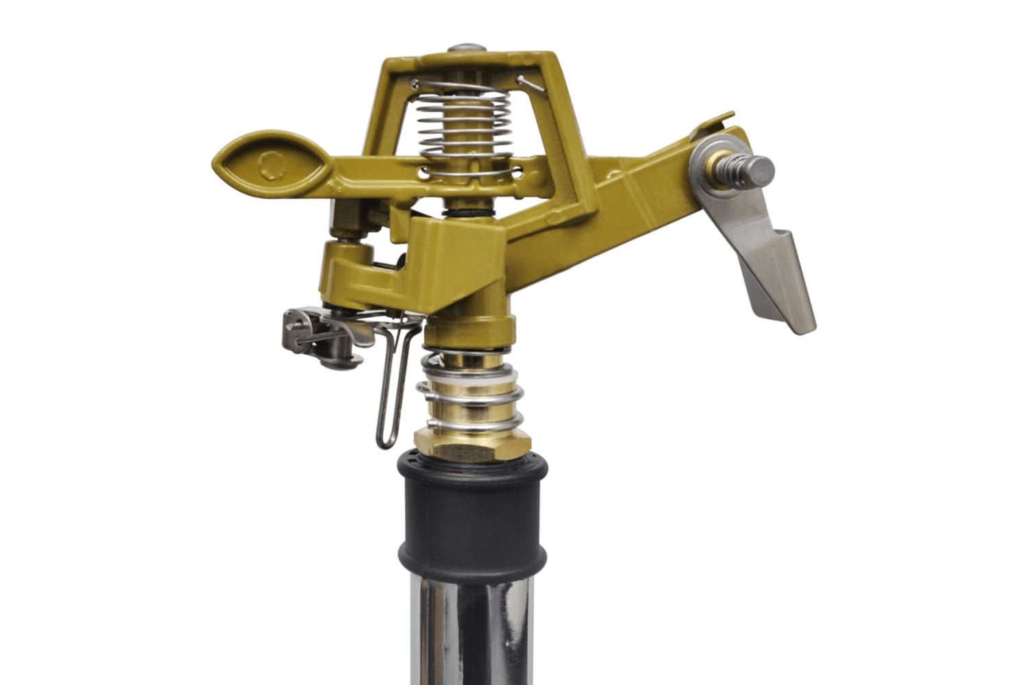 Vidaxl 40913 Impulse Sprinkler Garden Watering Zinc On Tripod Base-4