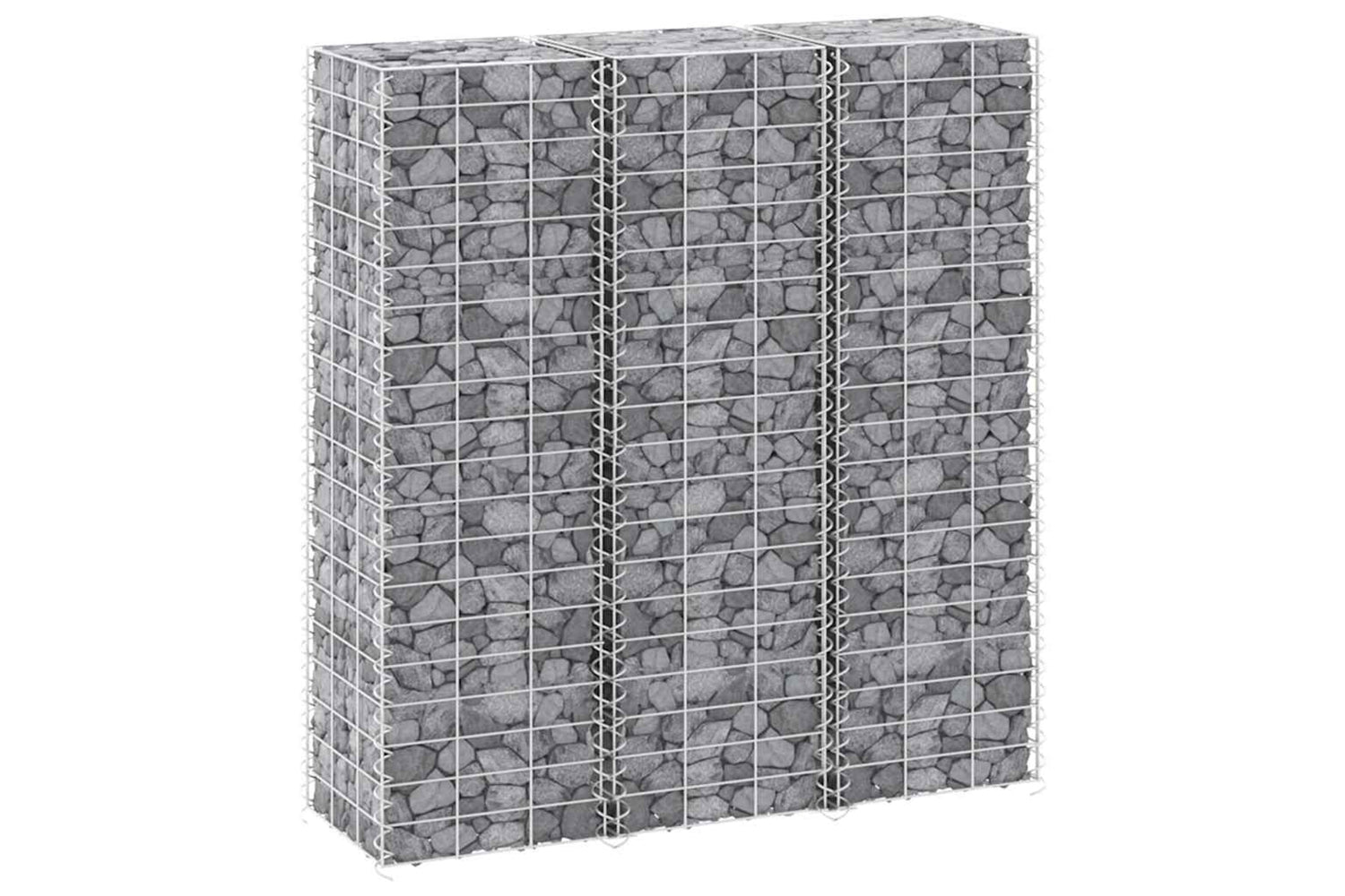 Vidaxl 151249 Gabion Raised Beds 3 Pcs 30x30x100 Cm Iron-4