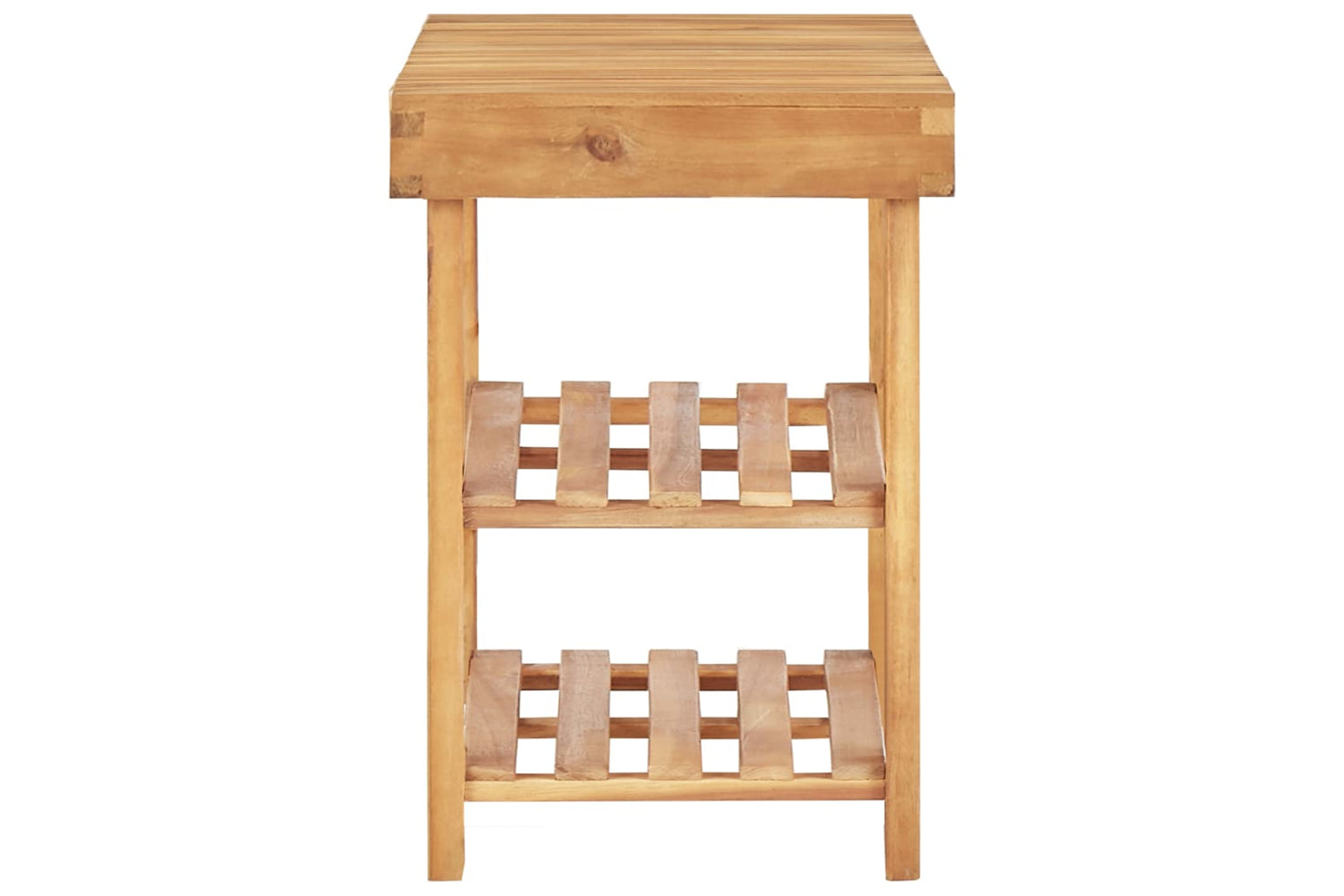 vidaXL 45930 Shoe Rack 70x32x46cm Solid Acacia Wood-3