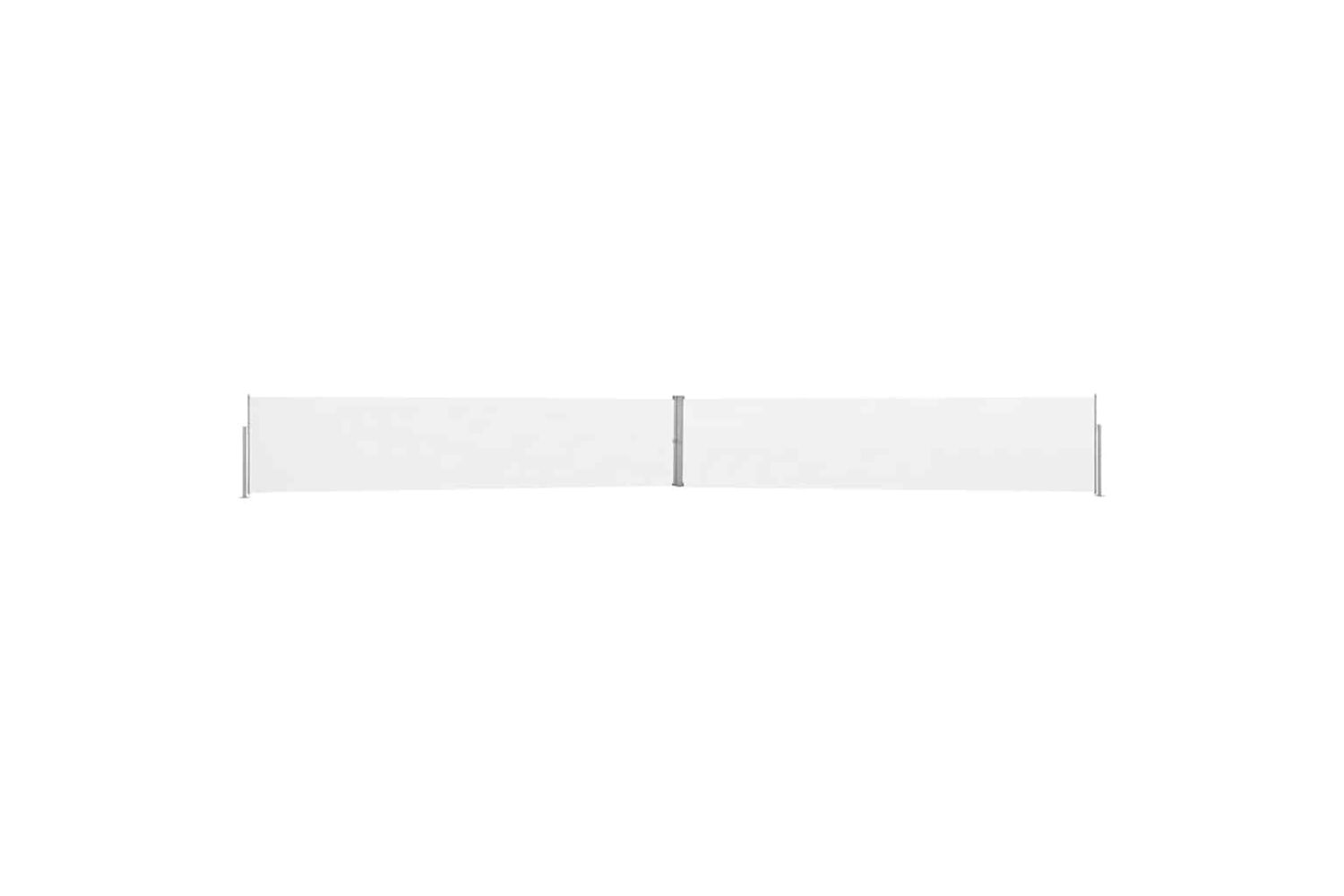 vidaXL 313388 Patio Retractable Side Awning 140x1200cm Cream-3