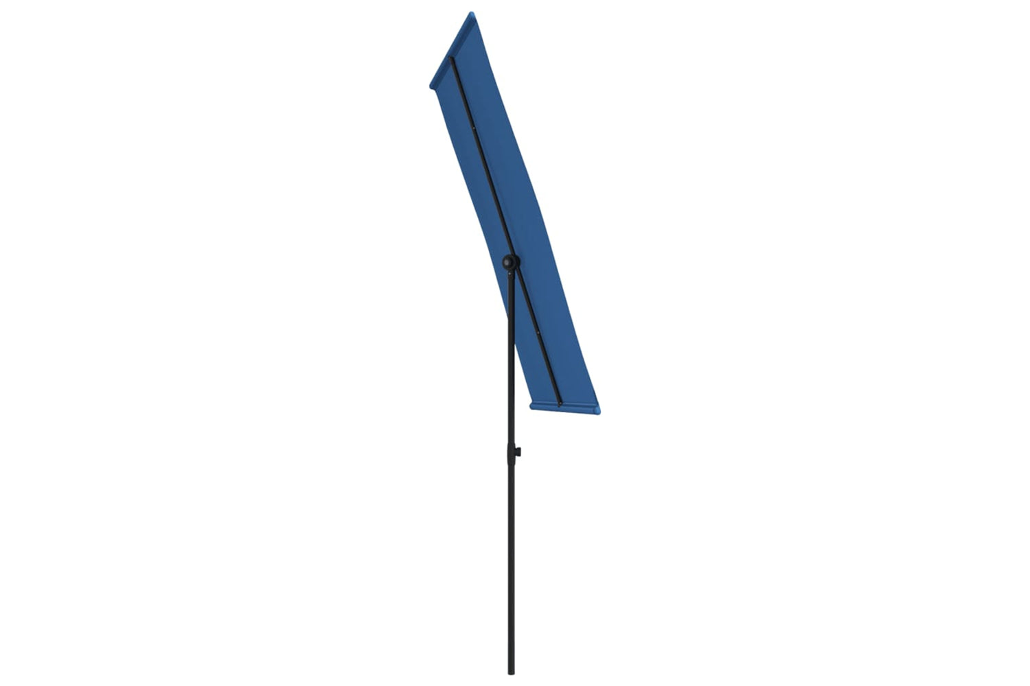 vidaXL 47335 Outdoor Parasol With Aluminium Pole 180x110cm Azure Blue-4