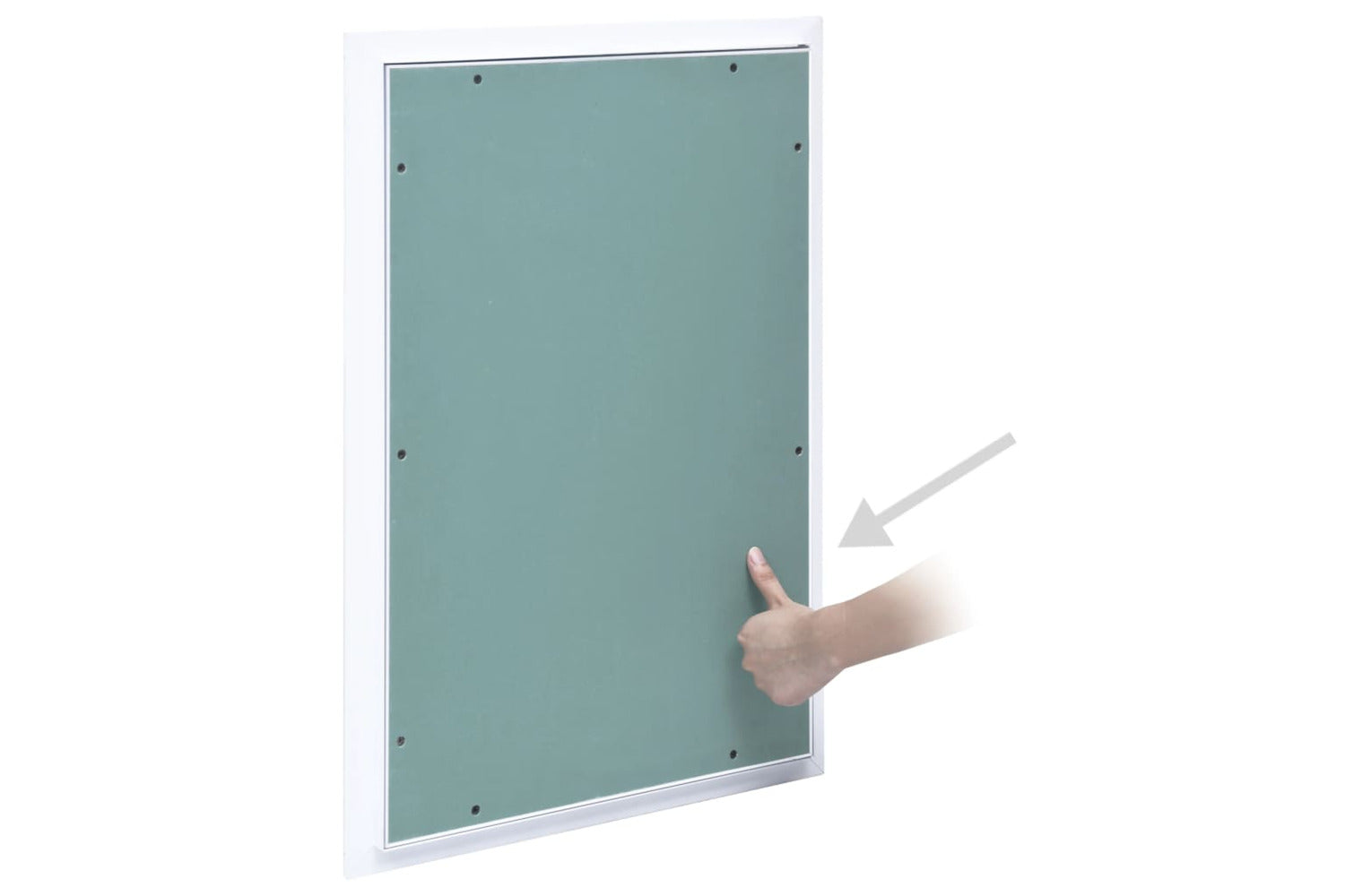 vidaXL 145101 Access Panel With Aluminium Frame And Plasterboard 400x600mm-3