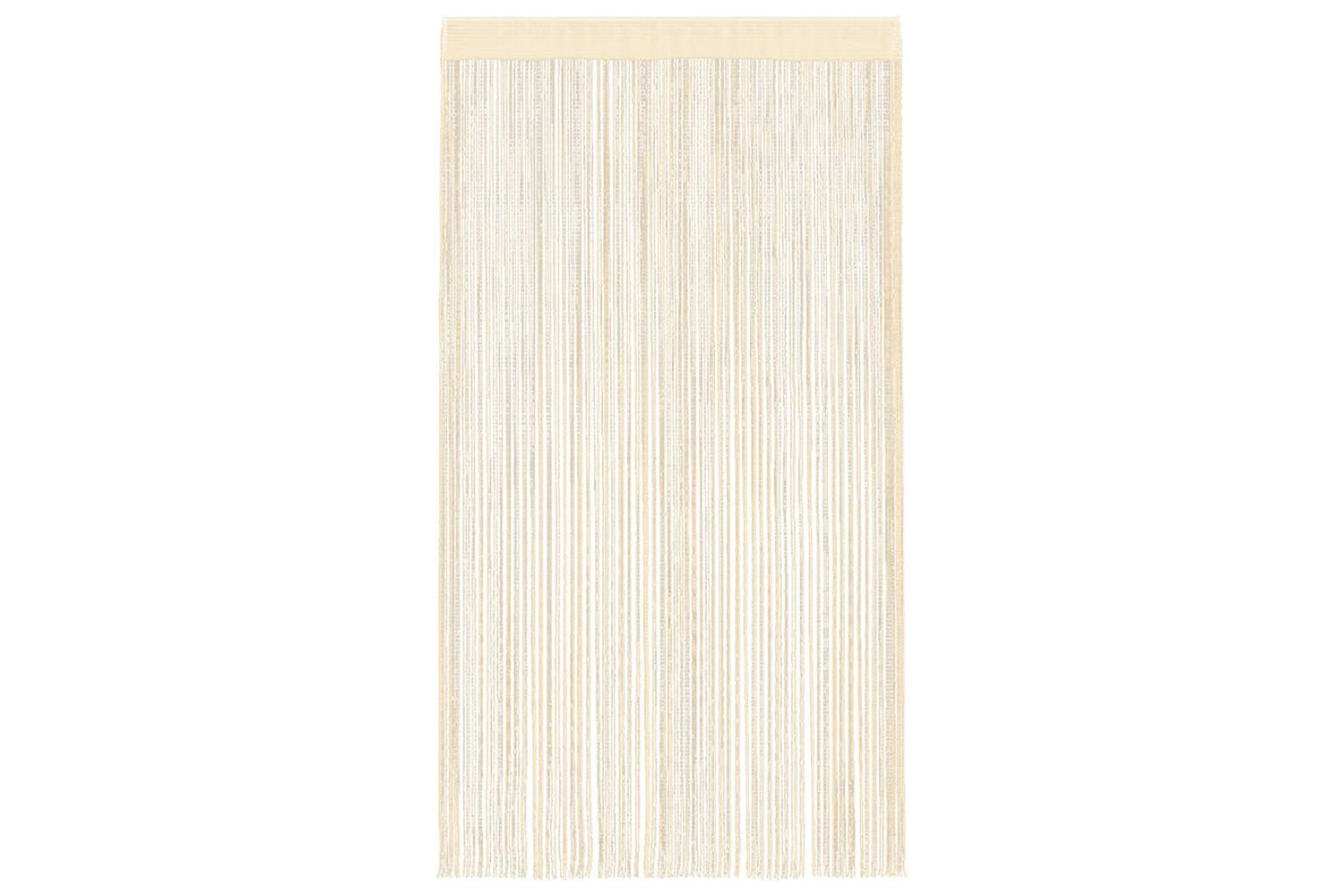 vidaXL 132403 String Curtains 2 Pcs 140x250cm Cream-4