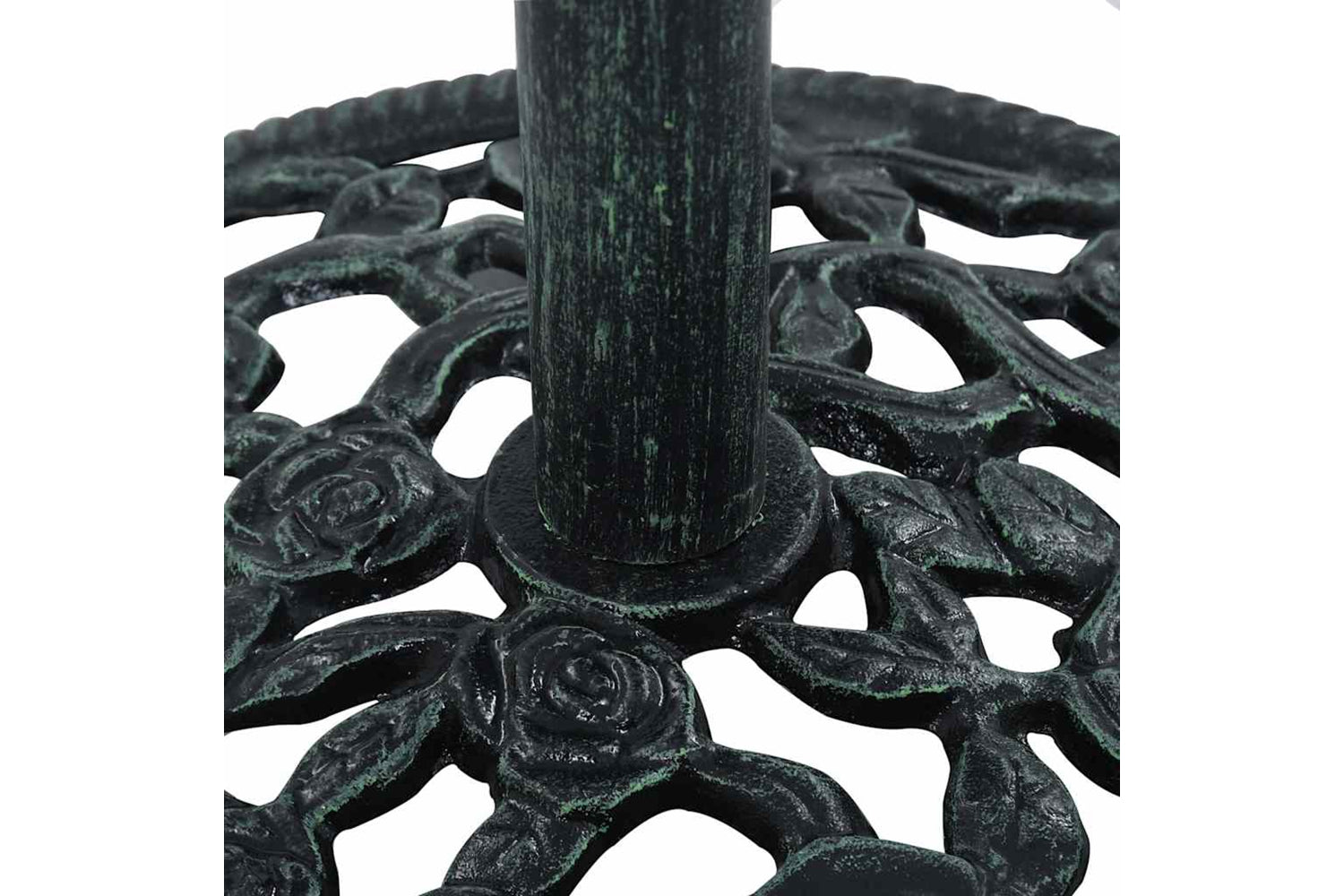 vidaXL 47863 Umbrella Base Green 9 Kg 40cm Cast Iron-5