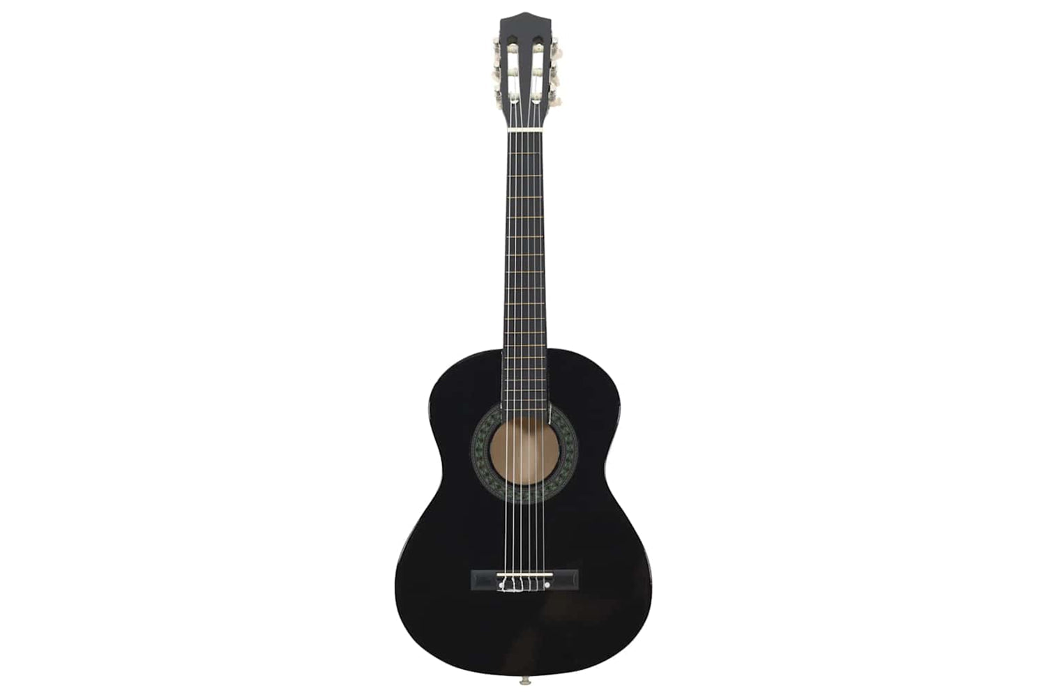 vidaXL 70126 Classical Guitar For Beginner And Kids Black 1/2 34"-3