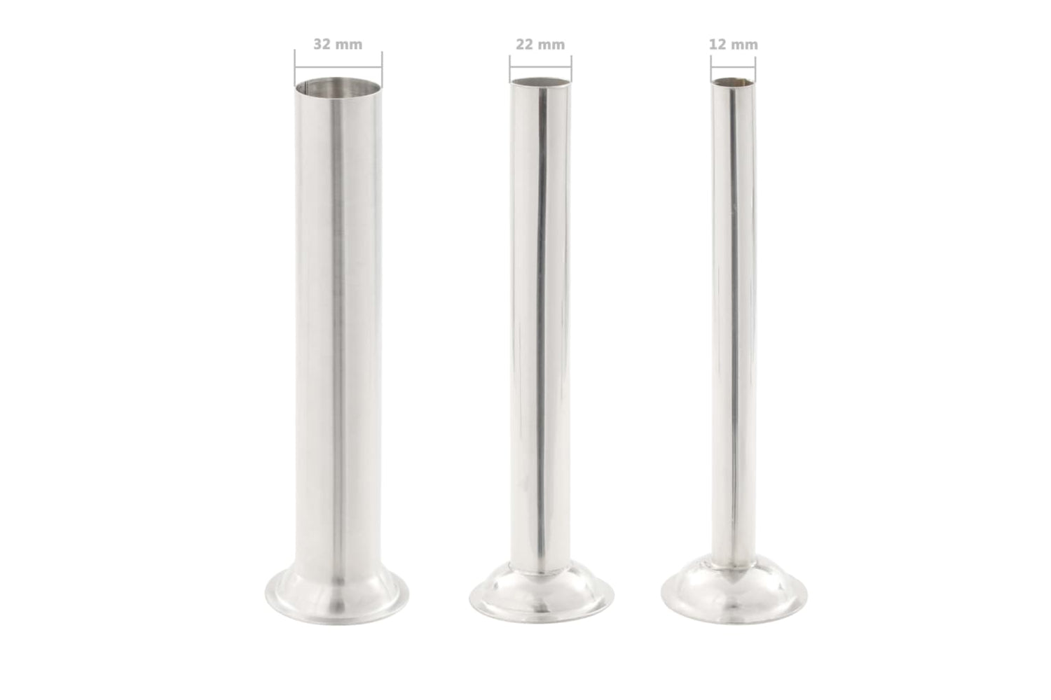 Vidaxl 50965 Manual Sausage Stuffer Silver 15 L Stainless Steel-9