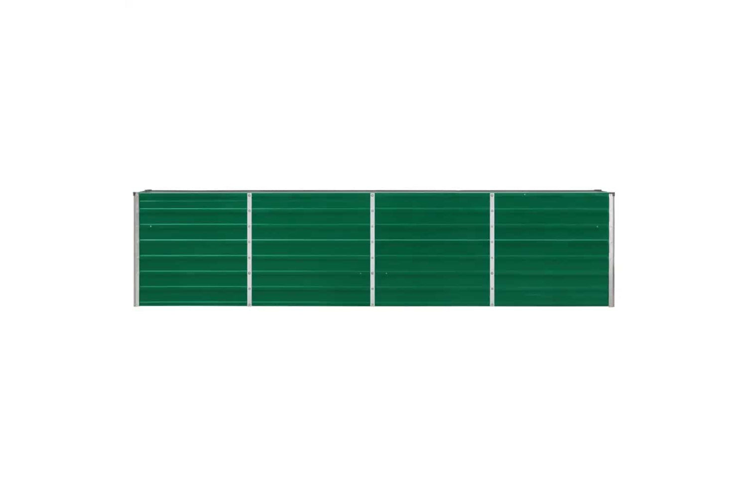 vidaXL 47049 Raised Garden Bed 320x40x77cm Galvanised Steel Green-4