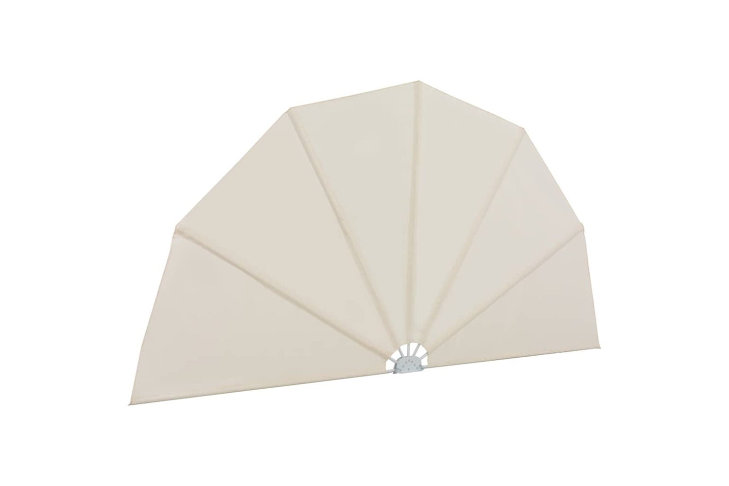 vidaXL 44577 Collapsible Terrace Side Awning Cream 160cm-4