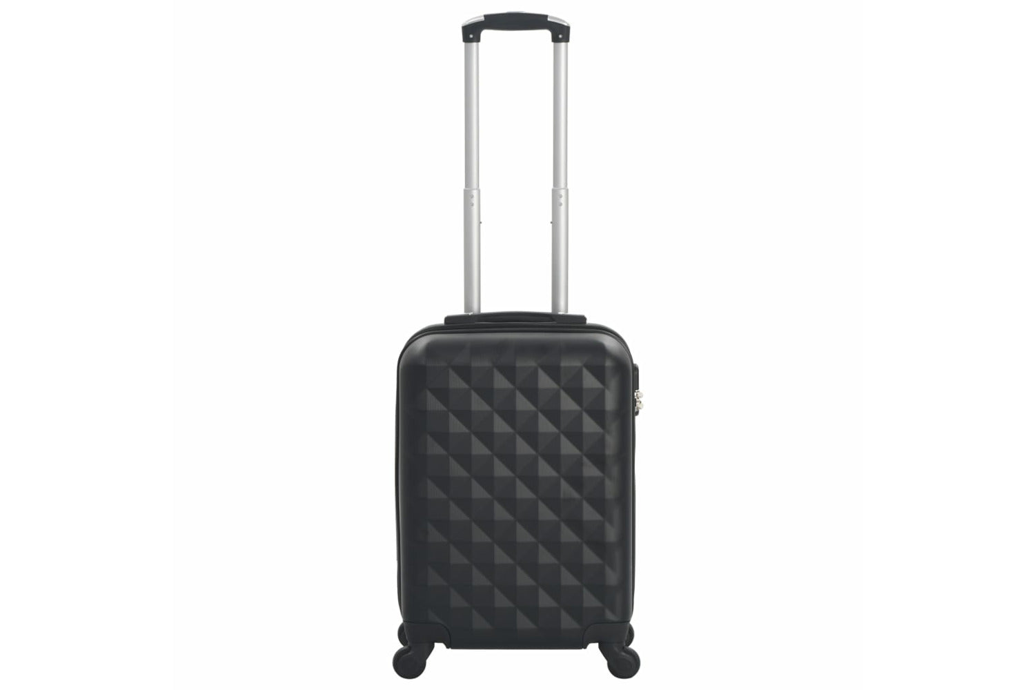 Vidaxl 91891 Hardcase Trolley Black Abs-2