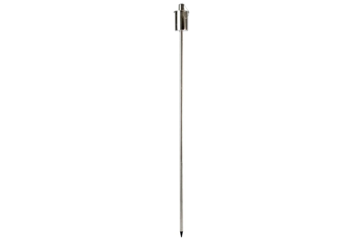 Esschert Design 428853 Oil Torch On Pole Stainless Steel-2