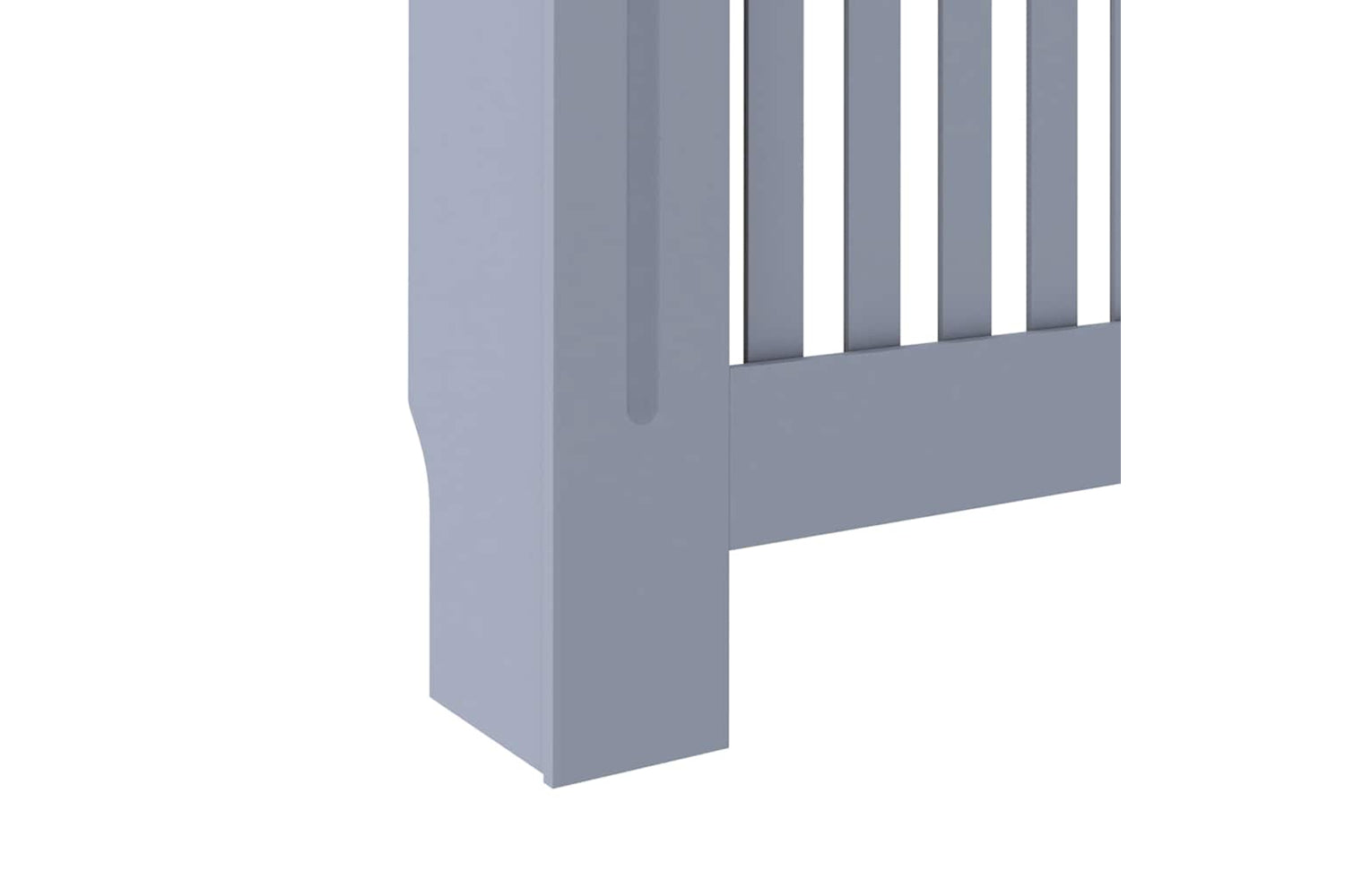 vidaXL Radiator Cover Anthracite 152x19x81.5cm Mdf-7