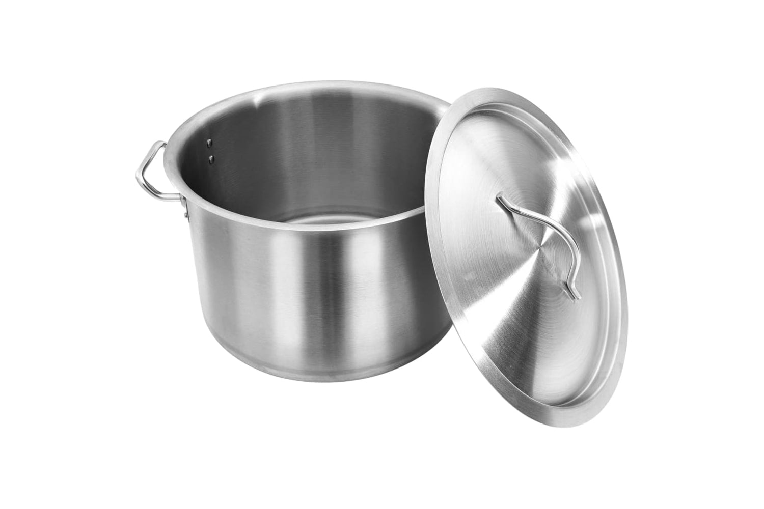 vidaXL 51139 Stock Pot 32 L 40x26cm Stainless Steel-3