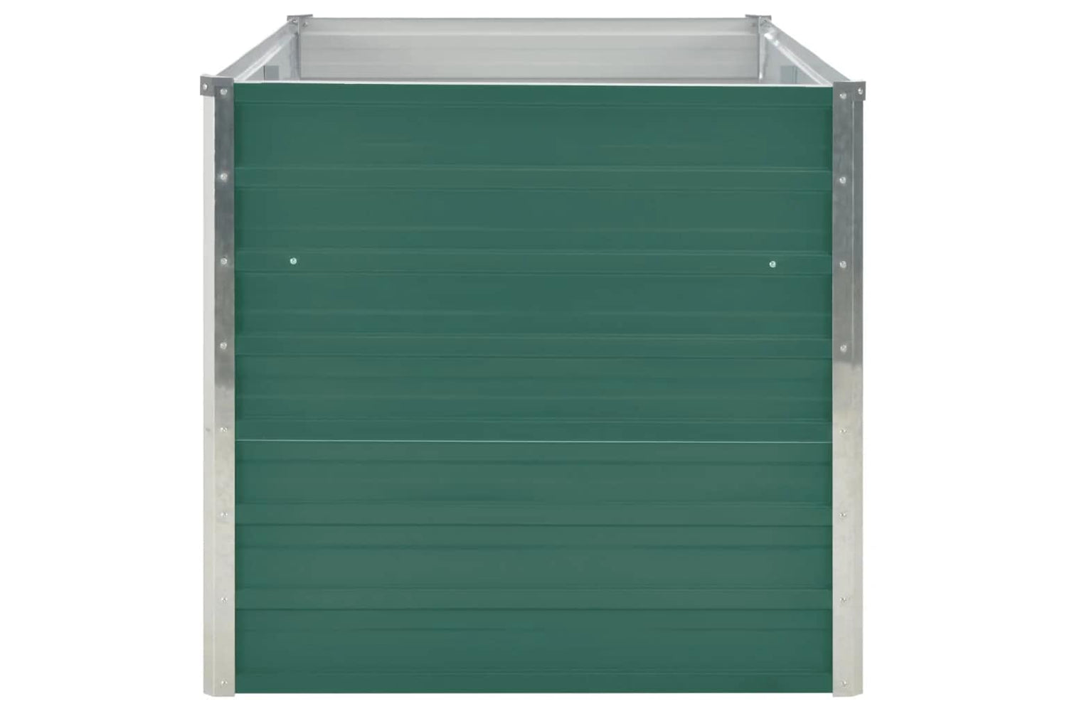 vidaXL 47010 Raised Garden Bed 160x80x77cm Galvanised Steel Green-3