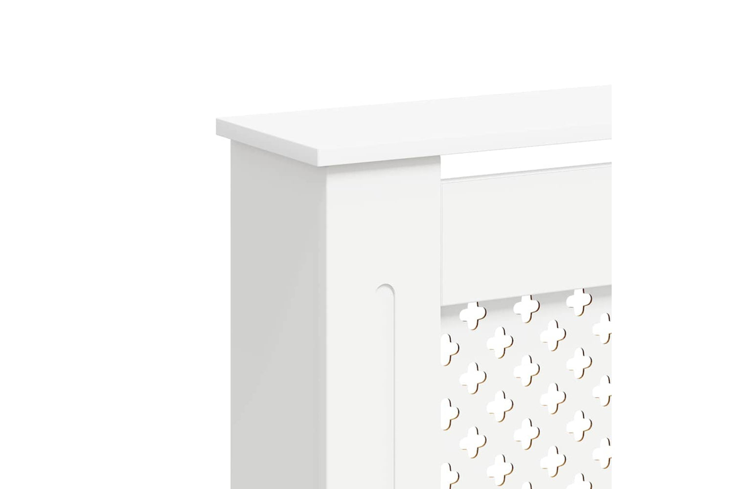 vidaXL 3051379 Radiator Covers 2 Pcs White 172x19x81.5cm Mdf-7
