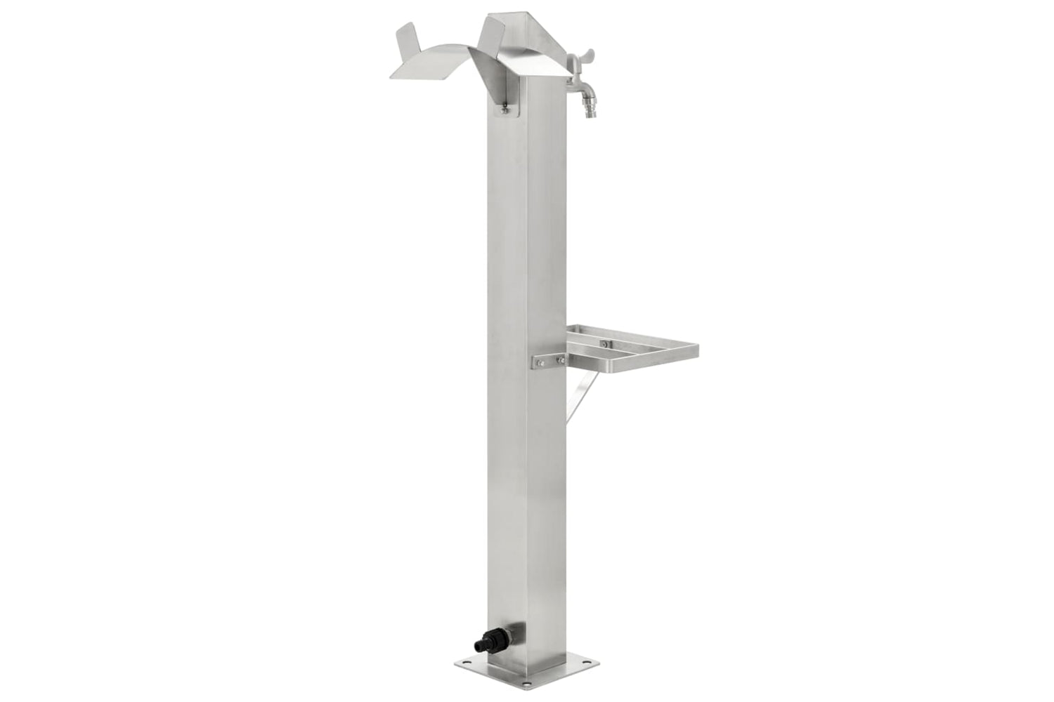 vidaXL 45455 Garden Water Column Stainless Steel Square 95cm-4
