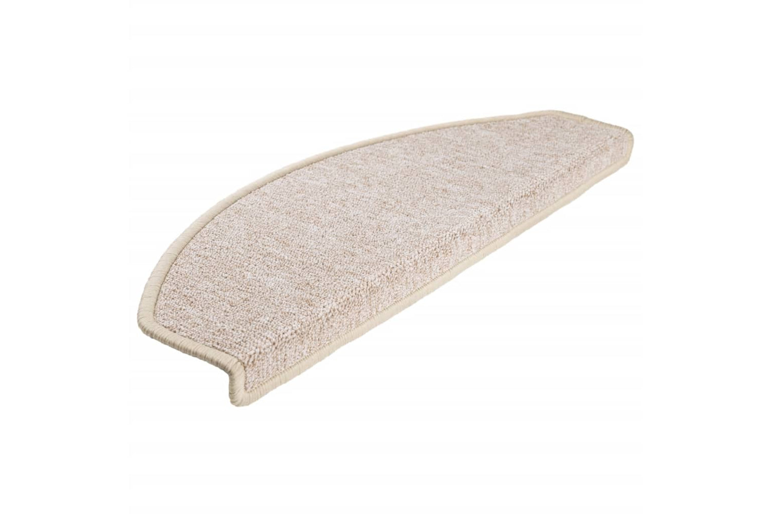 vidaXL 133890 Carpet Stair Treads 15 Pcs Taupe 65x24x4cm-2