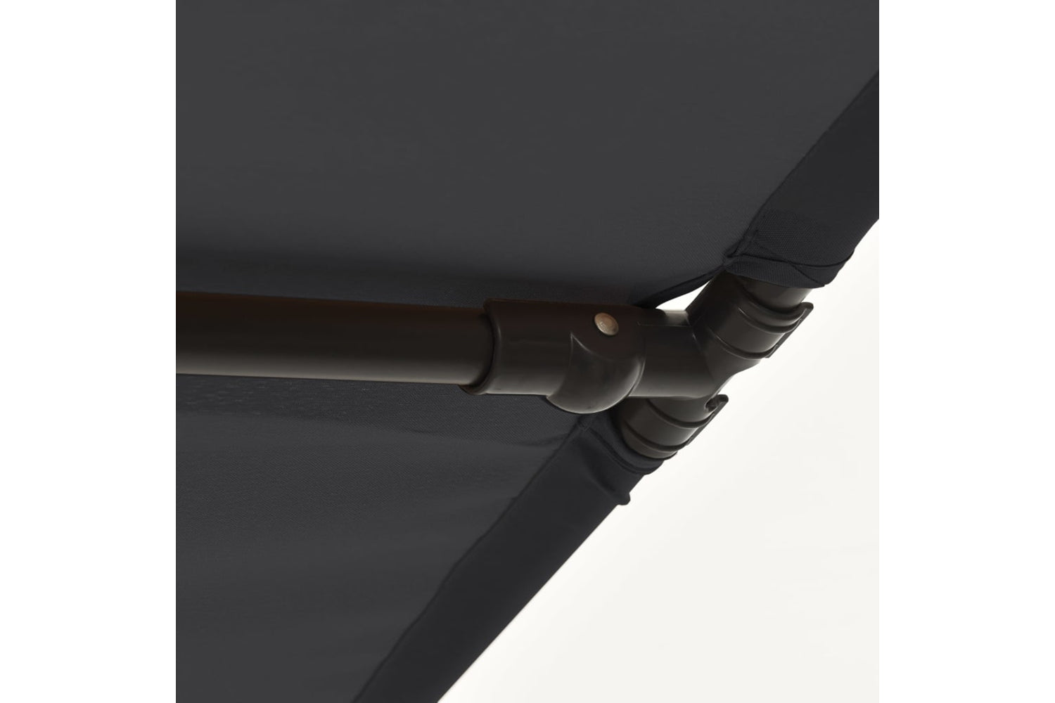 vidaXL 47334 Outdoor Parasol With Aluminium Pole 180x110cm Black-8