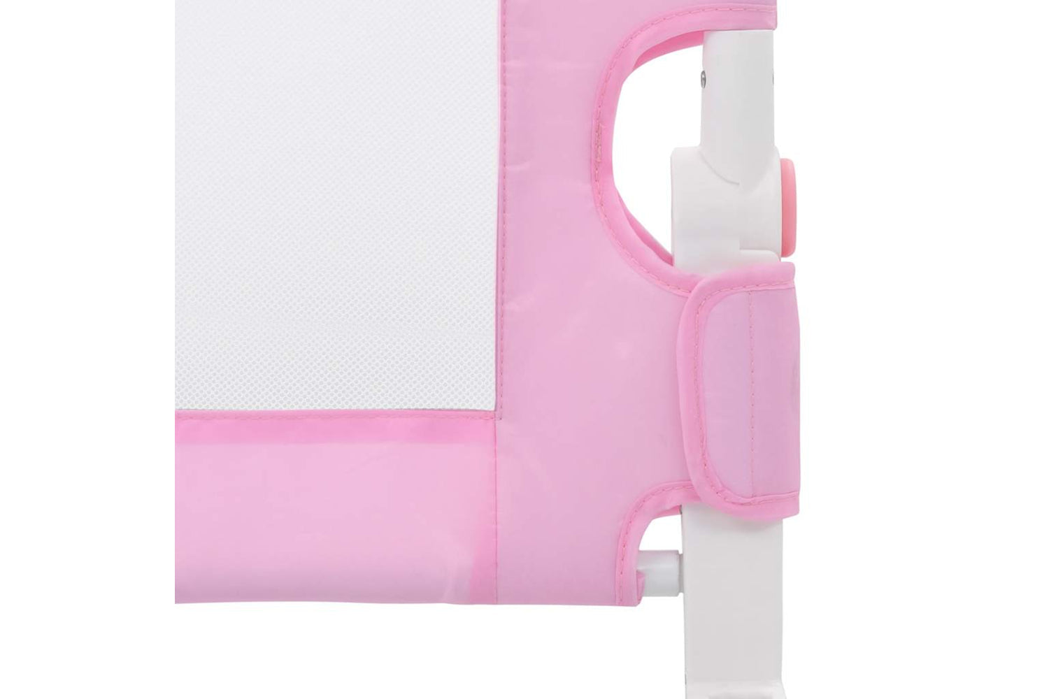 Vidaxl Toddler Safety Bed Rail Pink 120x42 Cm Polyester-4