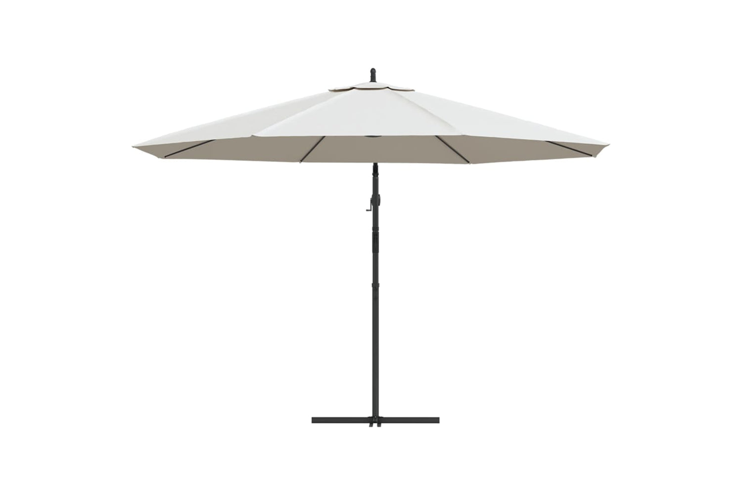Vidaxl 42199 Cantilever Umbrella 3.5 M Sand White-4