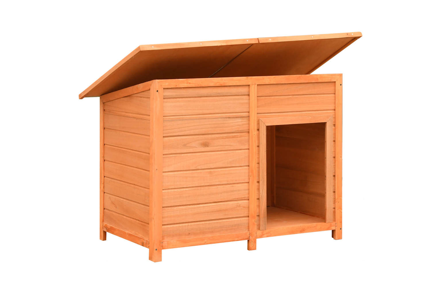 vidaXL 170641 Dog Cage Solid Pine & Fir Wood 120x77x86cm-4