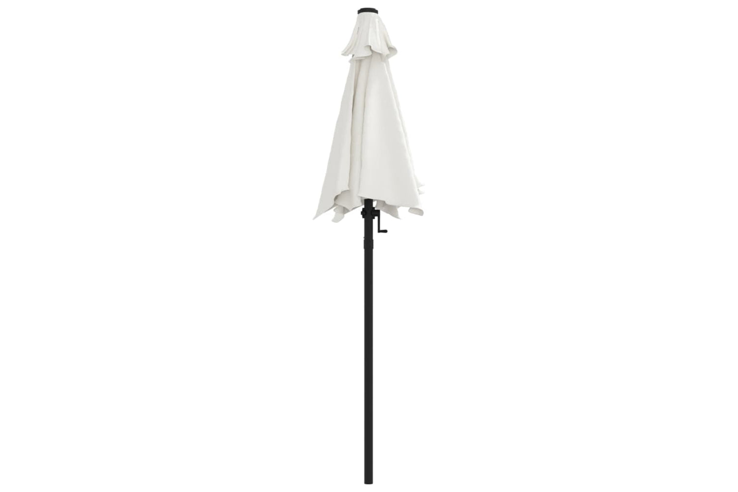 vidaXL 47204 Parasol Sand White 200x211cm Aluminium-3