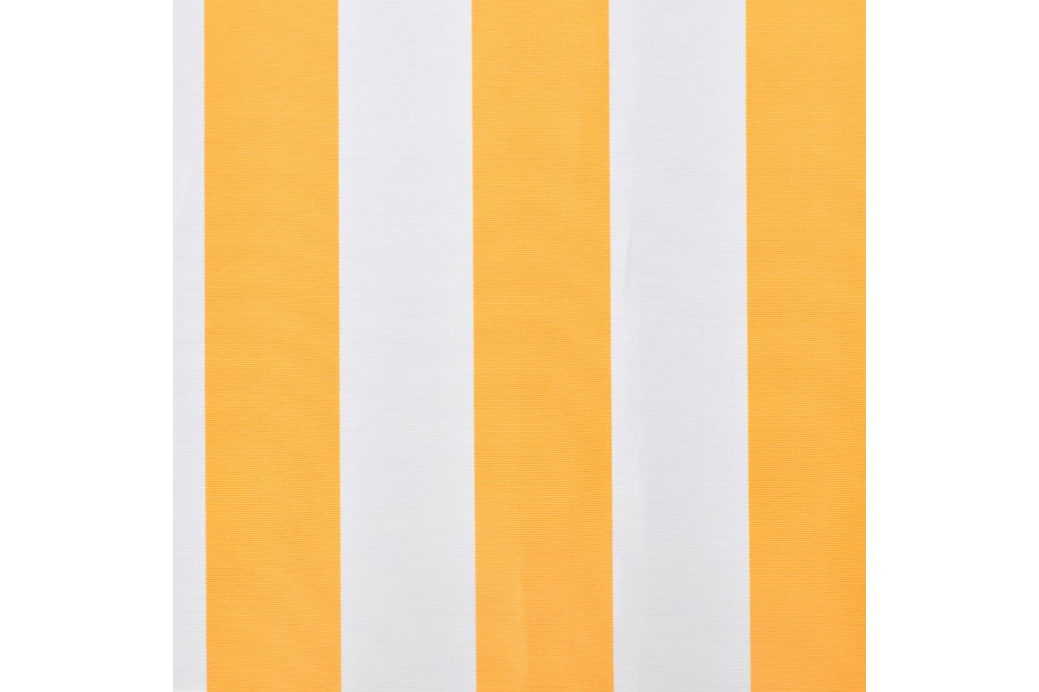 vidaXL 141016 Awning Top Sunshade Canvas Sunflower Yellow & White 3x2.5m-3