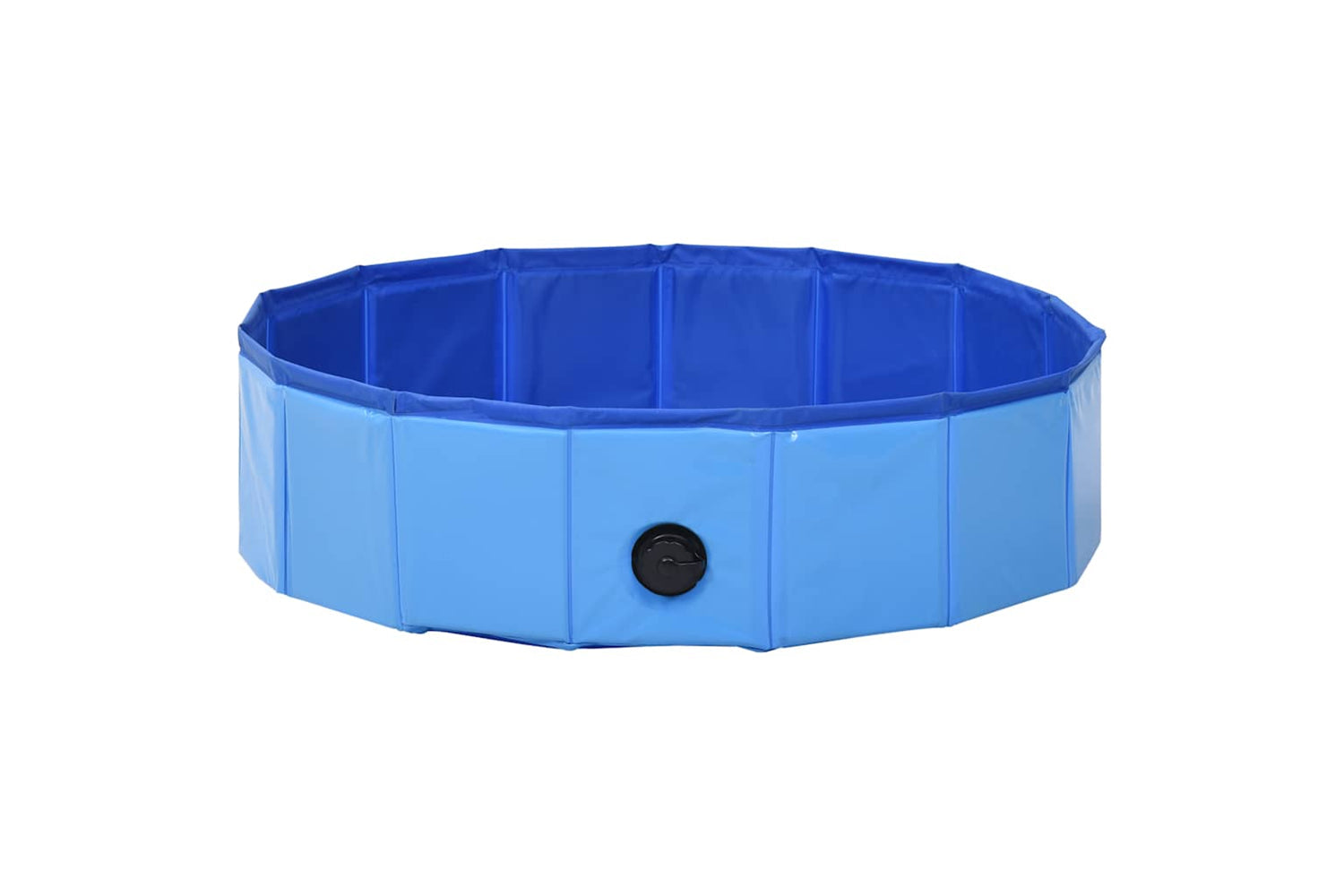 vidaXL 170825 Foldable Dog Swimming Pool Blue 80x20cm Pvc-3