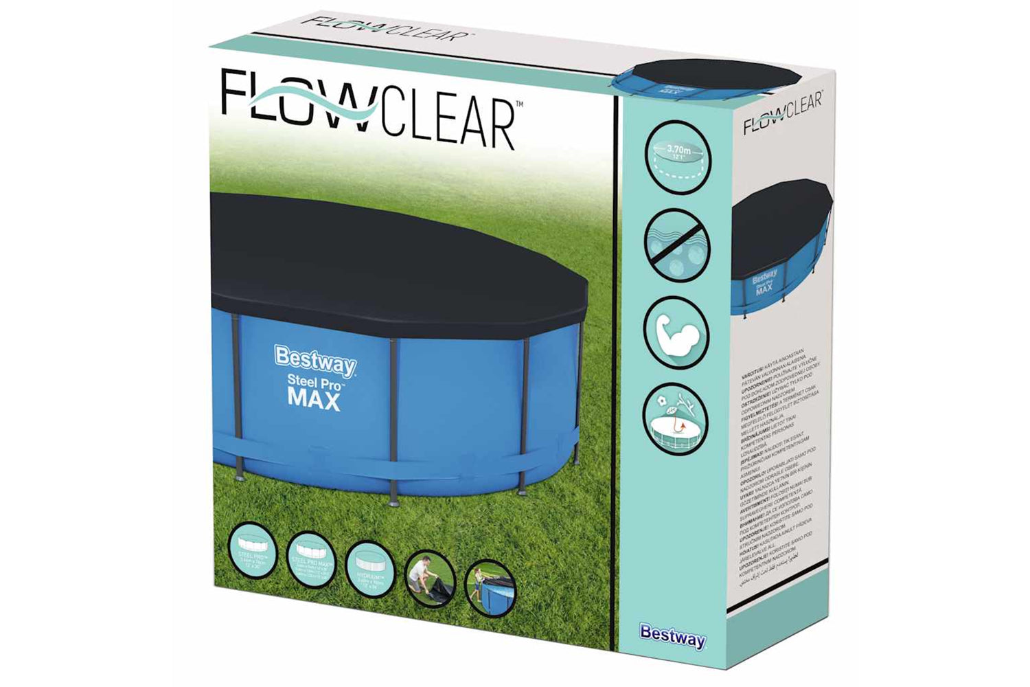 Bestway 92072 Pool Cover Flowclear 366 Cm-7